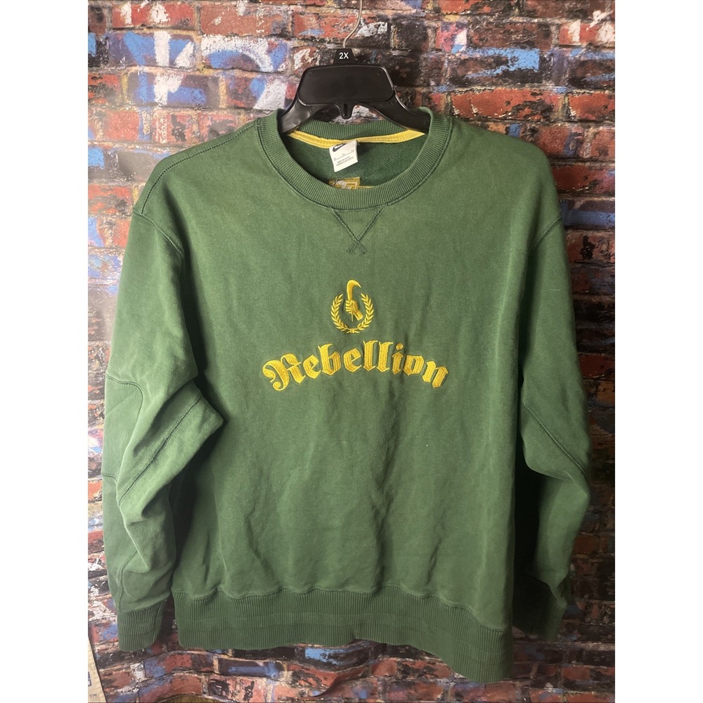 Nike Ambassadors Rebellion Crew Neck Sweatshirt Men's Xl Green
